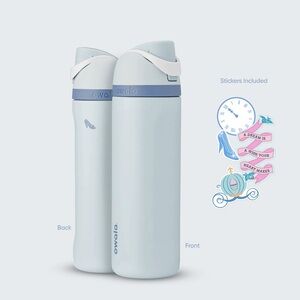 New Owala Cinderella Disney Princess Collection Freesip Water Bottle